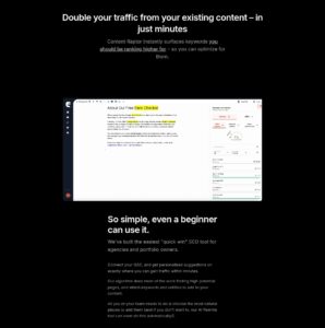 Monthly content schedule 